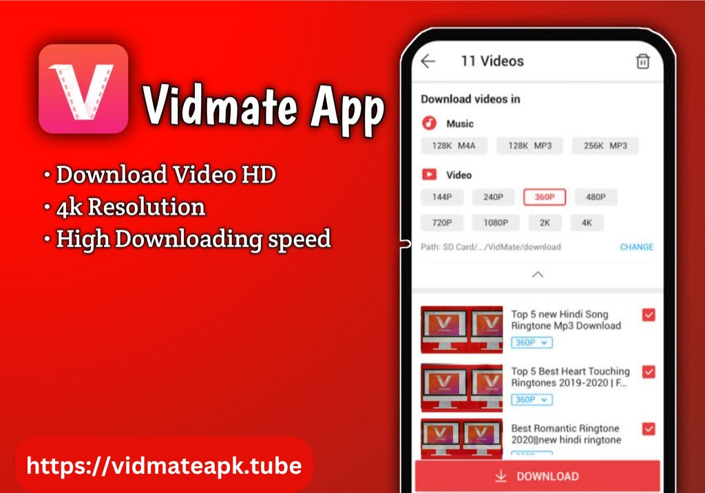 Vidmate,Vidmate APK,Vidmate App